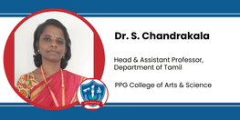 Interview Dr S Chandrakala Head and Assistant Professor Department of Tamil at PPG College of Arts and Science
